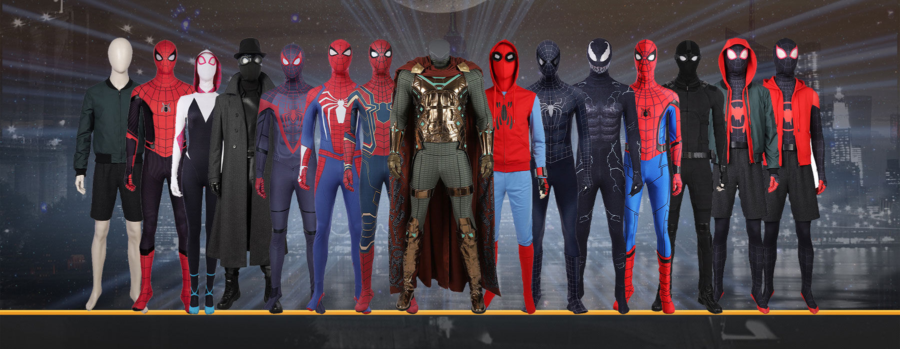 Spiderman Costumes Series